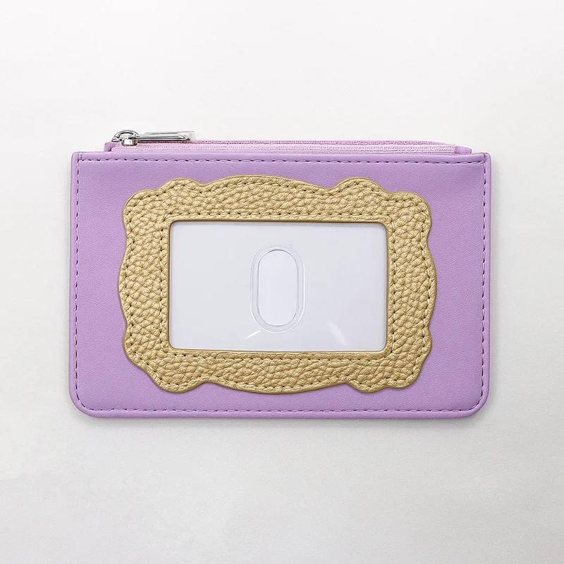 

Friends TV Series Top Zip Coin Purse Id Holder Wallet Cute Student Wallet Fashion Card Pocket