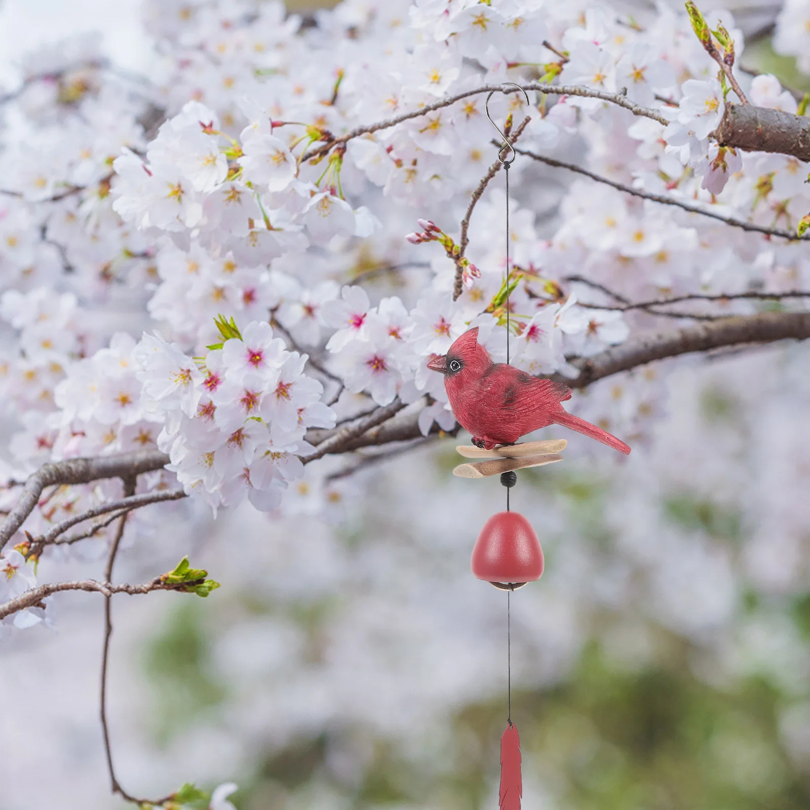 

Iron Wind Chime Hanging Balcony Garden Decor Durable Resin Outdoor Wind Bells Ornament Pendant Wedding Hanging Decor