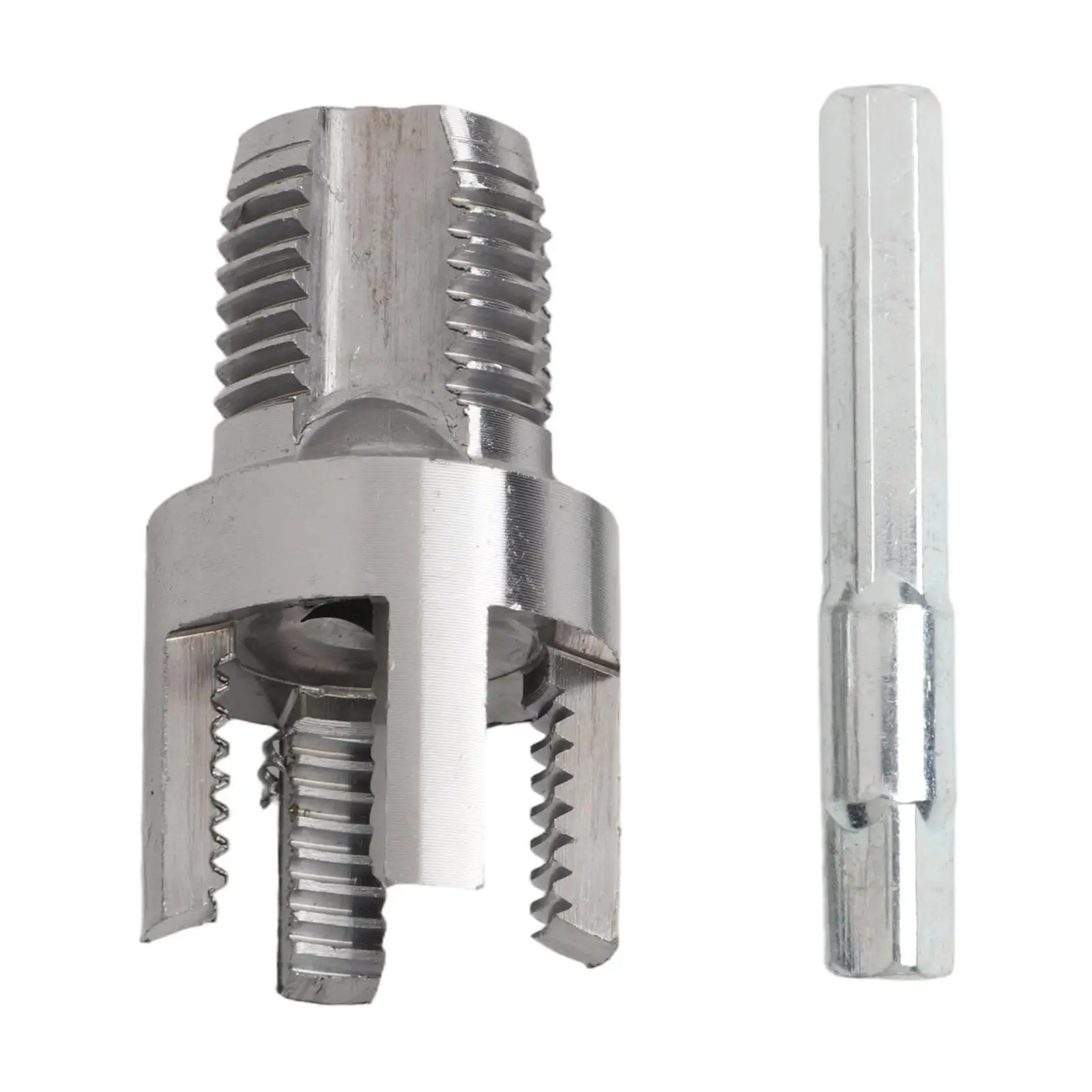Integrated Water Pipe Threader for Plumbing 20/25/30mm with Internal and External Thread Cutting Metal Tool Design