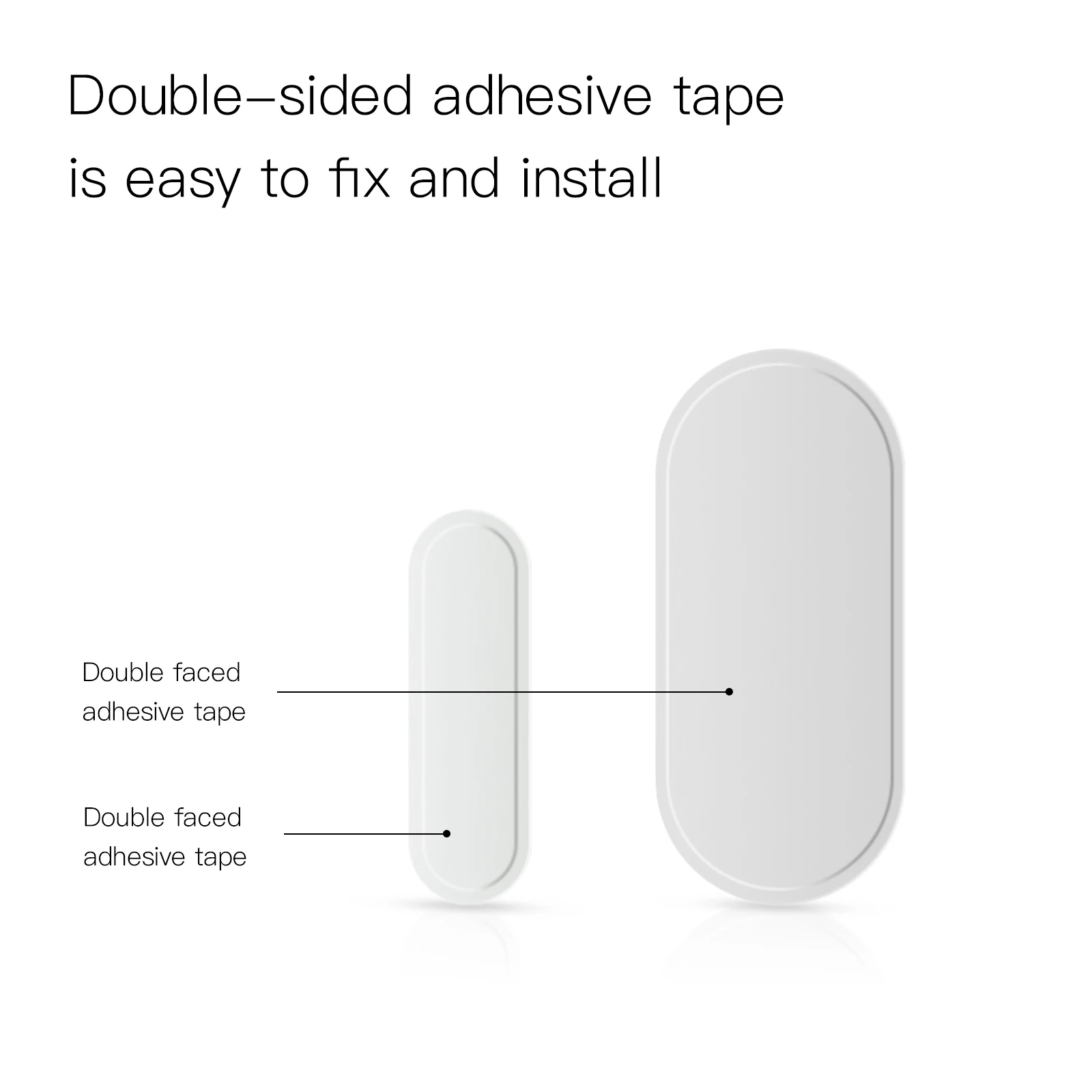 1 шт. для ZigBee умный датчик двери, окна, детекторы открытия и закрытия двери, умная домашняя охранная сигнализация для систем сигнализации