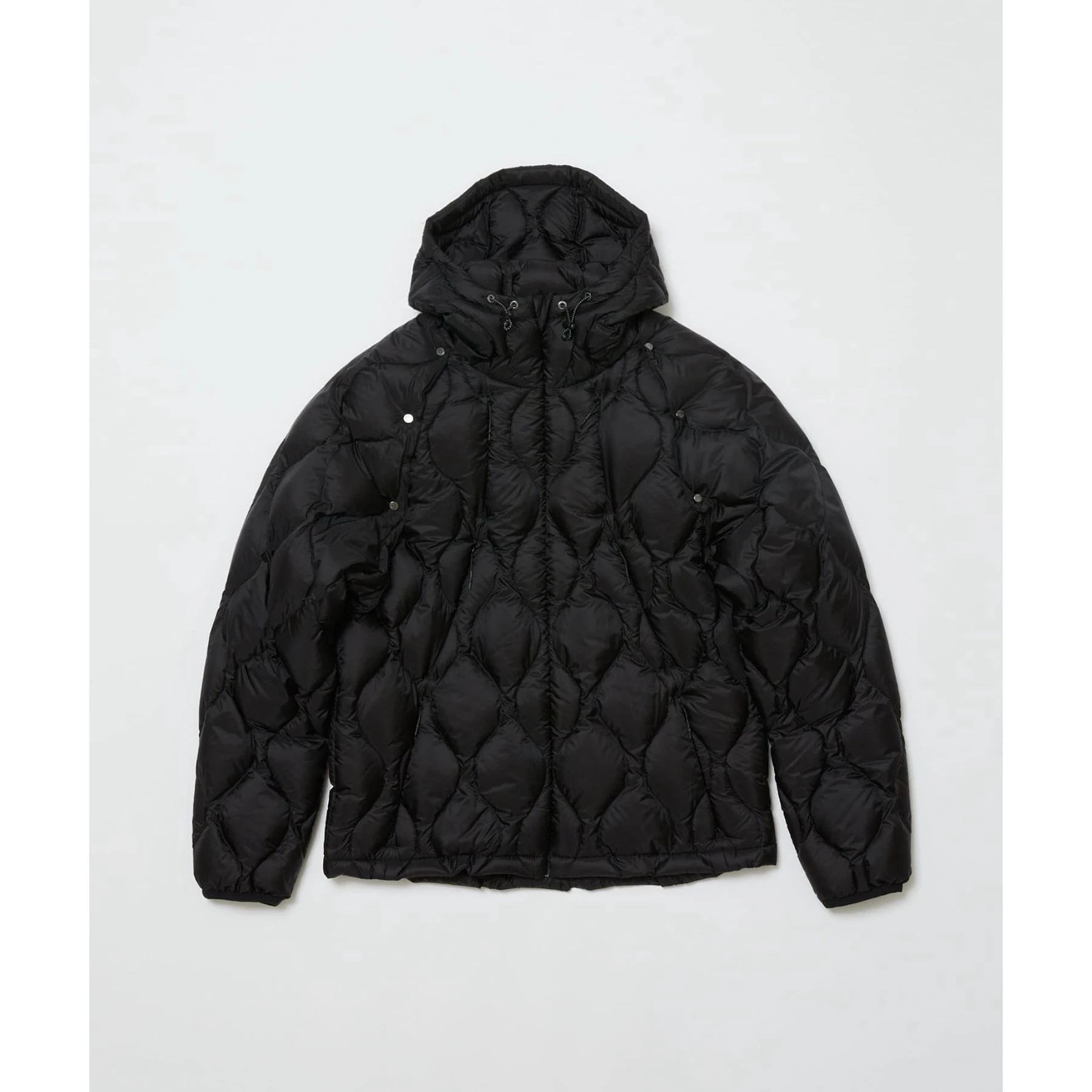 

"BAL" × Taion quilted 95 fleece removable hooded down jacket vest