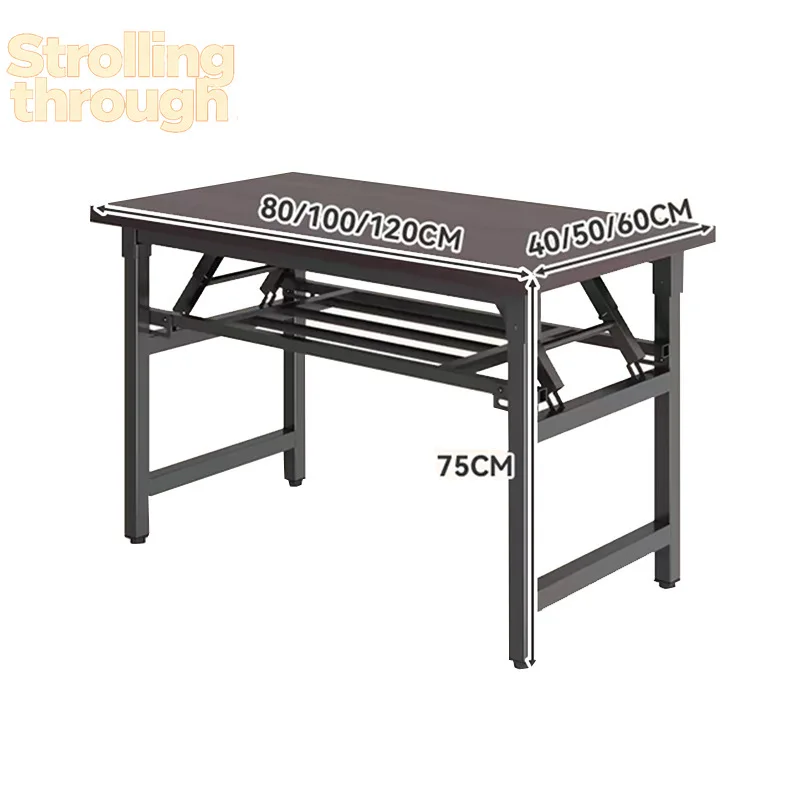 

Компьютерный стол, письменный стол, домашний стол, простой стол для учебы и письма, прямоугольный учебный стол, стол-тумба, складной стол