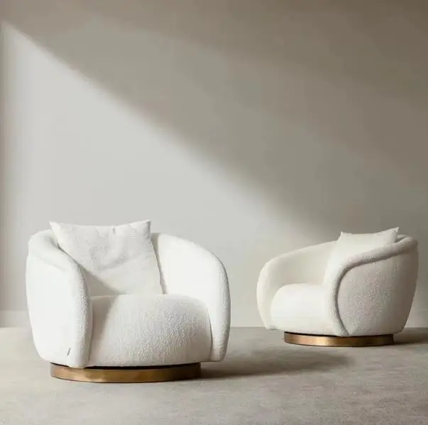 

！@!@Minimalist Luxury Eco-Friendly Sofa Chair for Modern Hotel Lobby Office Dining & Outdoor Use