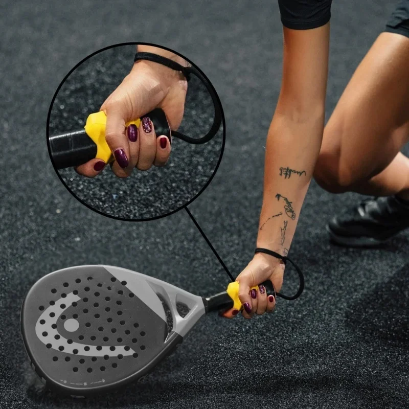 

Silicone Tennis Grip Corrector Anti-Slip Portable Peak Tool 3 Color Options