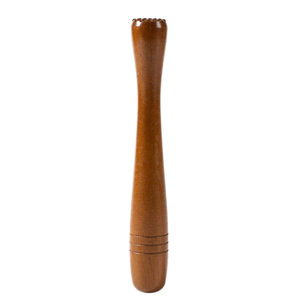 Pound Popsicles Wooden Ice Crusher Beech Pestle Bar Muddler Mixing Rod Cocktail Pestles