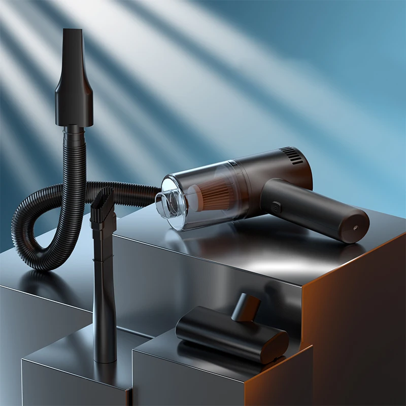 Ручной беспроводной пылесос A5 Super Suction для автомобиля, дома, кровати, ковра, чистое звездное небо, черный