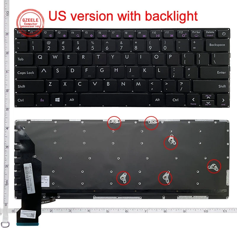 NEW keyboard For AVITA Liber V14 AVITA V14 DK284D Backlight English laptop