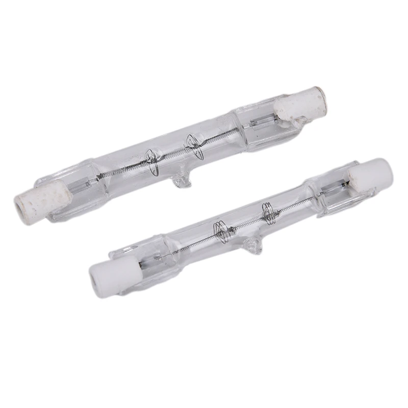 Bombilla halógena R7s, 100W, 200W, 78mm, 220V