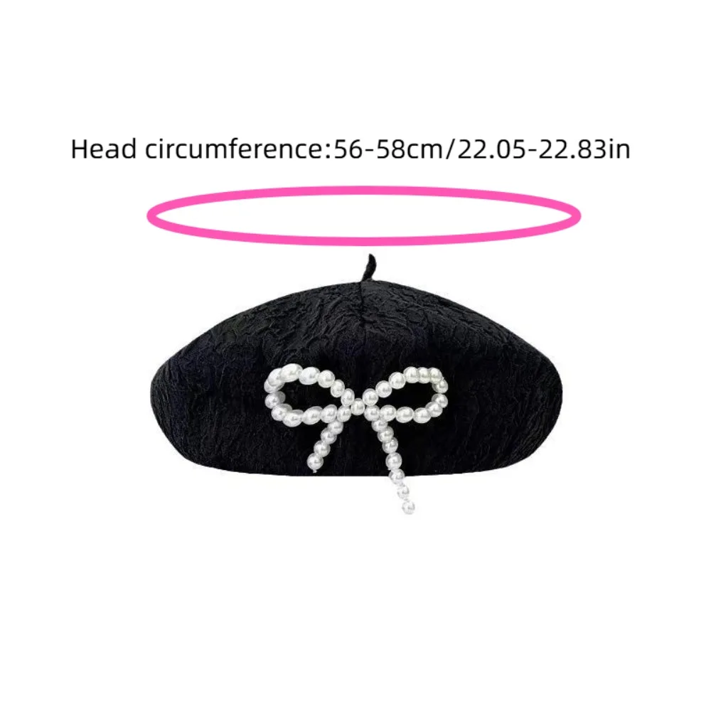 Y2K ลูกไม้ Berets หมวก Street สไตล์ผ้าฝ้ายแปดเหลี่ยม Brimless หมวกเส้นรอบวงหัวใหญ่เกาหลีสไตล์ผู้หญิงศิลปินหมวกสุภาพสตรี