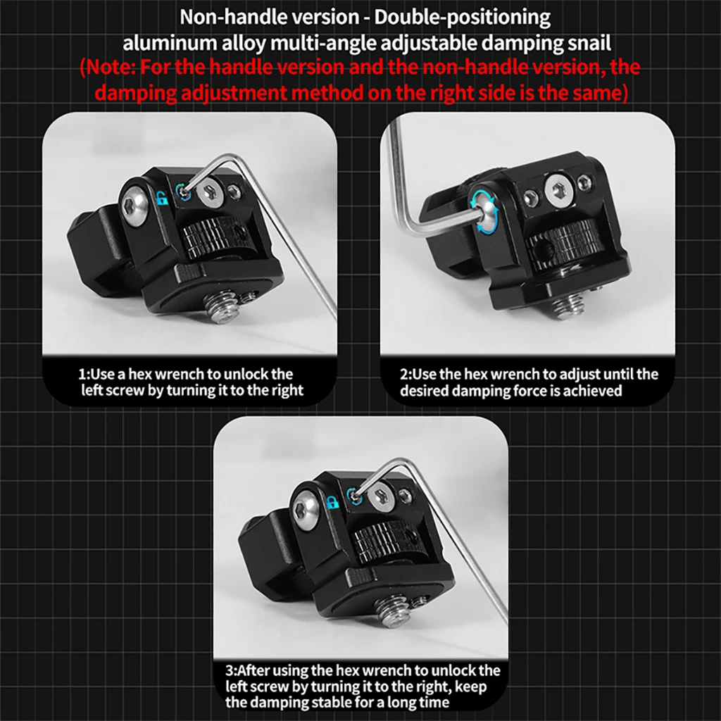 Monitor EVF Ständer Halter Kaltschuh Halterung für Kamera Feld Monitor Mikrofon Blitzschuh Einstellbare Stabilisator für GoPro DJI Action – Detail 28