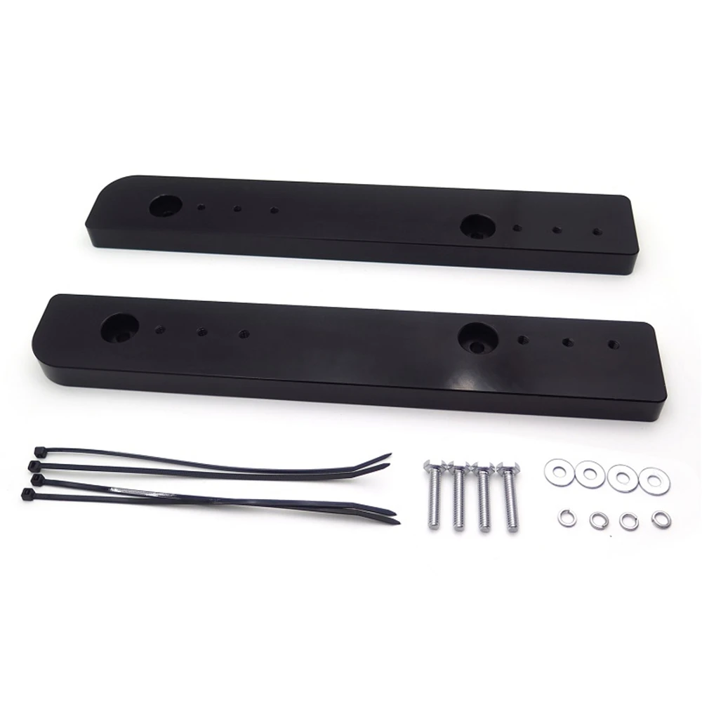 Adjustable Tour-Pak Trunk Luggage Relocator Kit Mount Extend Plate Rack for 2014-2019 Harley Road Kings, Street Glides,  Trikes