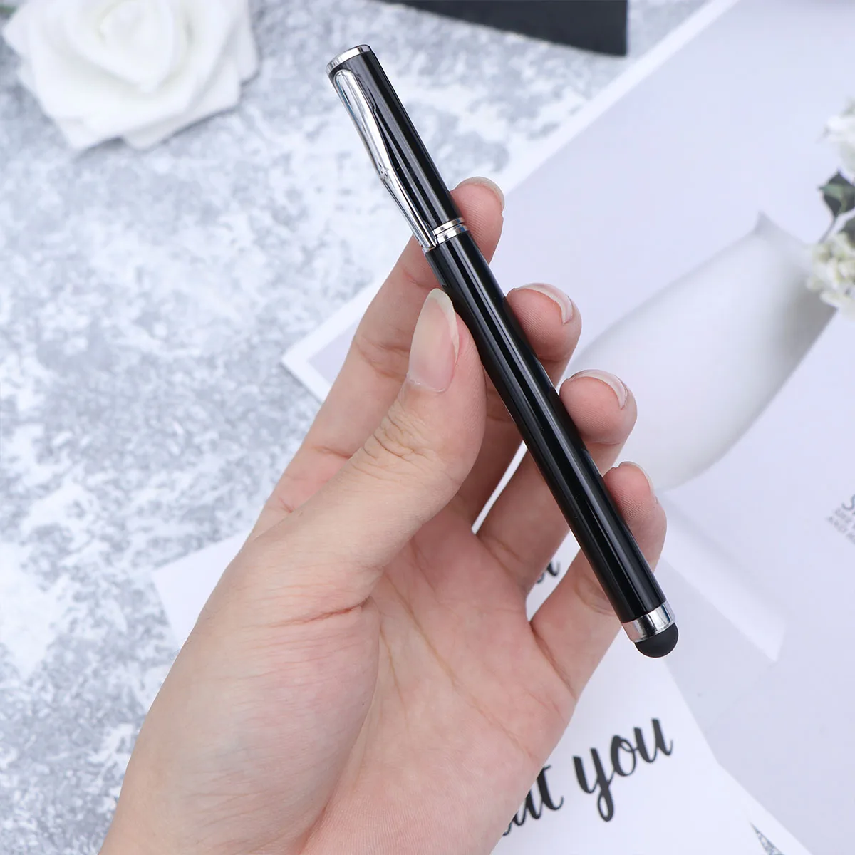

Capacitive Pen Stylus for Touchscreen Fine Tip Screens Tablet Handwriting Phone