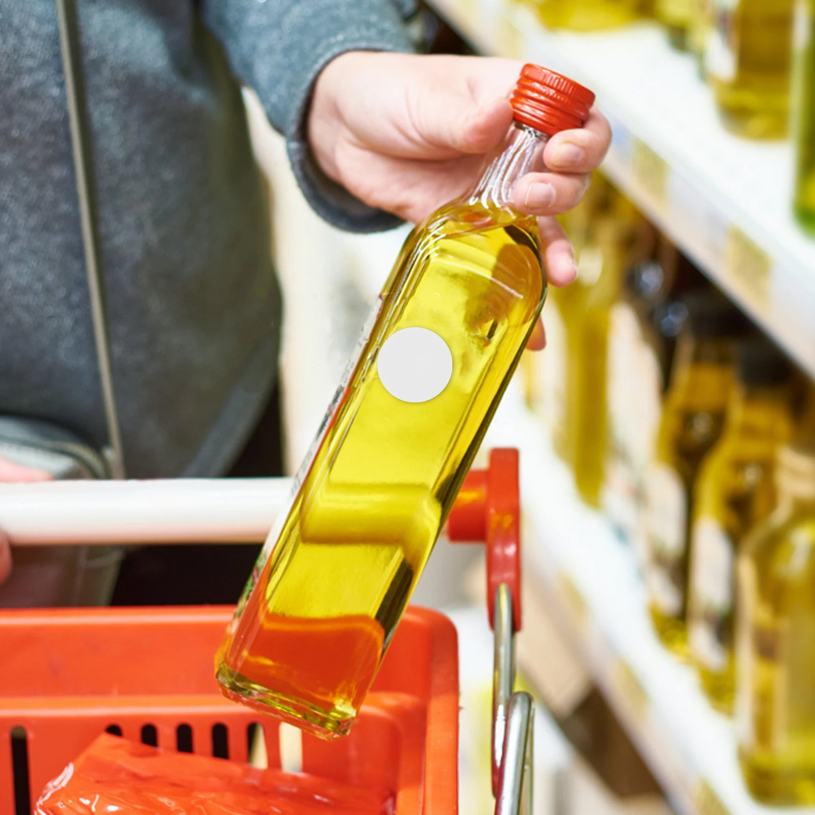 

50 Pcs Anti-counterfeiting Label Sticker Removable Labels Colored Stickers Decals Blank Plain Adhesive