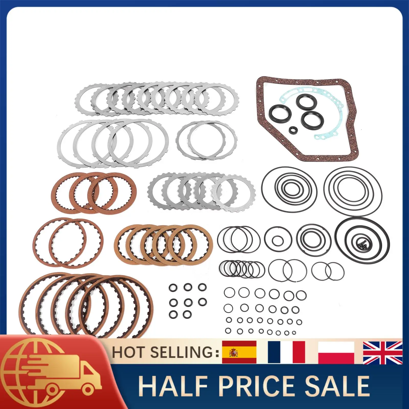 

Для Suzuki Ignis 2004-2007 1,5 л JF404E главный комплект для восстановления автоматической коробки передач, ремонтные диски сцепления, уплотнения, прокладки