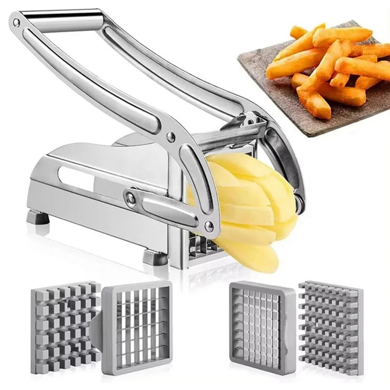 

SOFT-Vegetable Shredder Stainless Potato Chips French Fries Slicer Machine Potato Cutter Blade