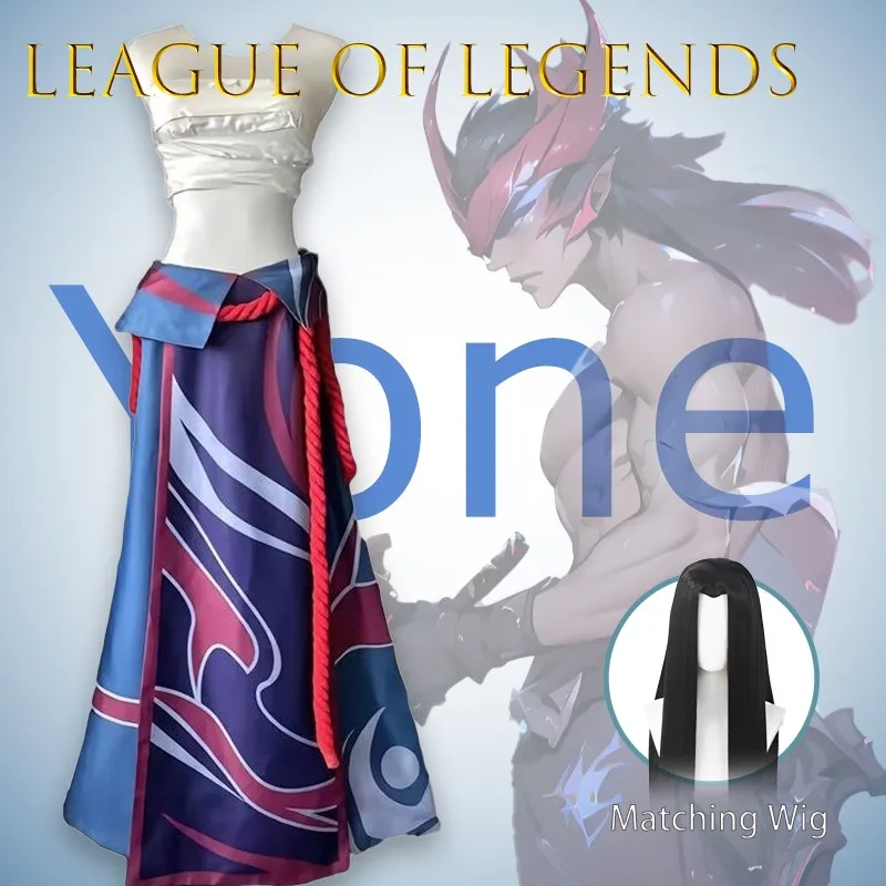 تأثيري مجموعة كاملة من أزياء يون التأثيرية للجنسين من أزياء الرسوم المتحركة لليج أوف ليجندز، تحويل الجنس للرجال والنساء، مؤتمر الهالوين #1