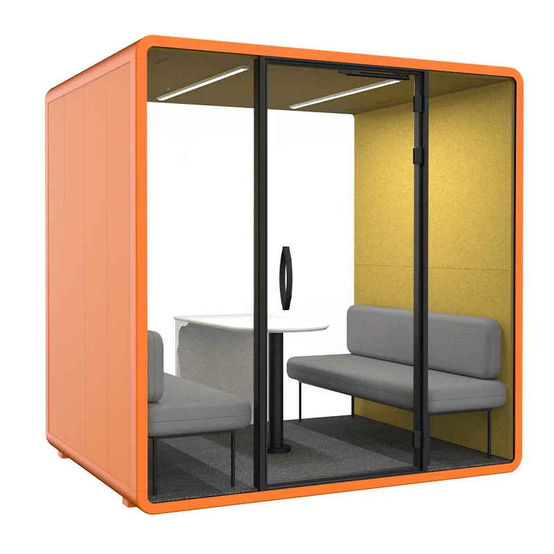 المقصورة الصامتة غرفة عازلة للصوت المشتركة مكتب الأعمال غرفة التفاوض عن بعد اجتماع غرفة الضيوف البيانو #5