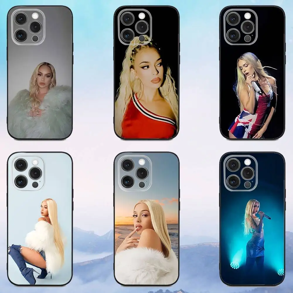 

B-Bad Gyal La joia Phone Case For iPhone 16e,16,15,14,13,12,11,Pro,X,XS,Max,XR,Plus,Mini Soft Black Cover