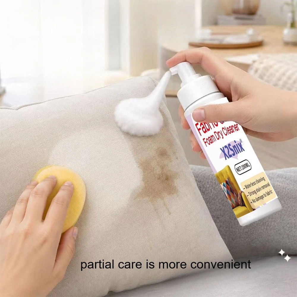 Fabric Sofa Dry Cleaning Foam Multi-function Cleaning Agent Suitable for Sofa Canvas Clothes Without Water Detergent