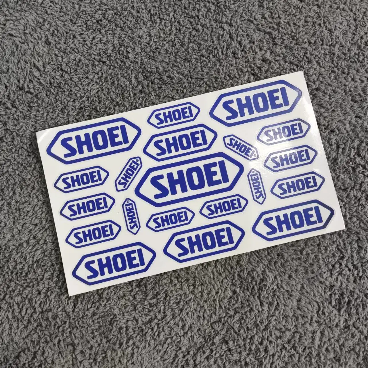 Motorcycle helmet sticker FOR SHOEI waterproof decorative film universal logo sticker