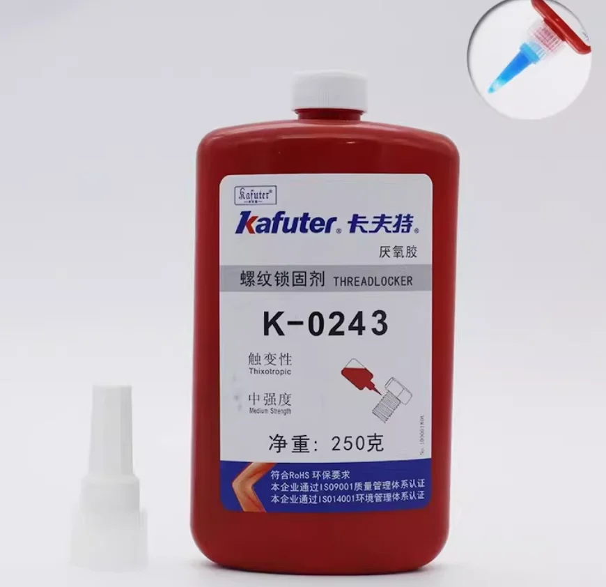 FOR KAFUTER K-0243 Curing Agent for High-Strength Thread Locking Anti-Loosening in Automotive and Industrial Original Product