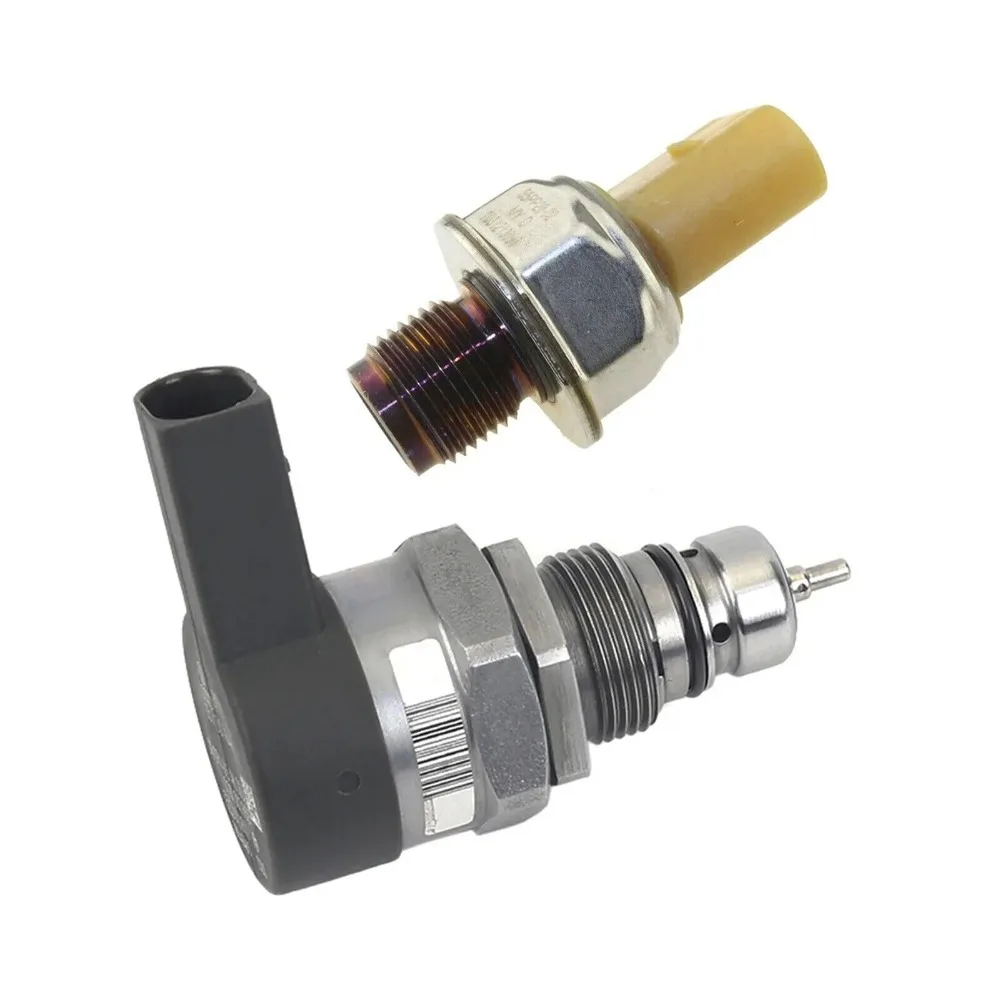 057130764H 03L906054A Fuel Rail Pressure Relief Limiter Valve & Sensor For AU-DI V-W- SEAT 2.0 3.0TD 03L906054A 03L906054