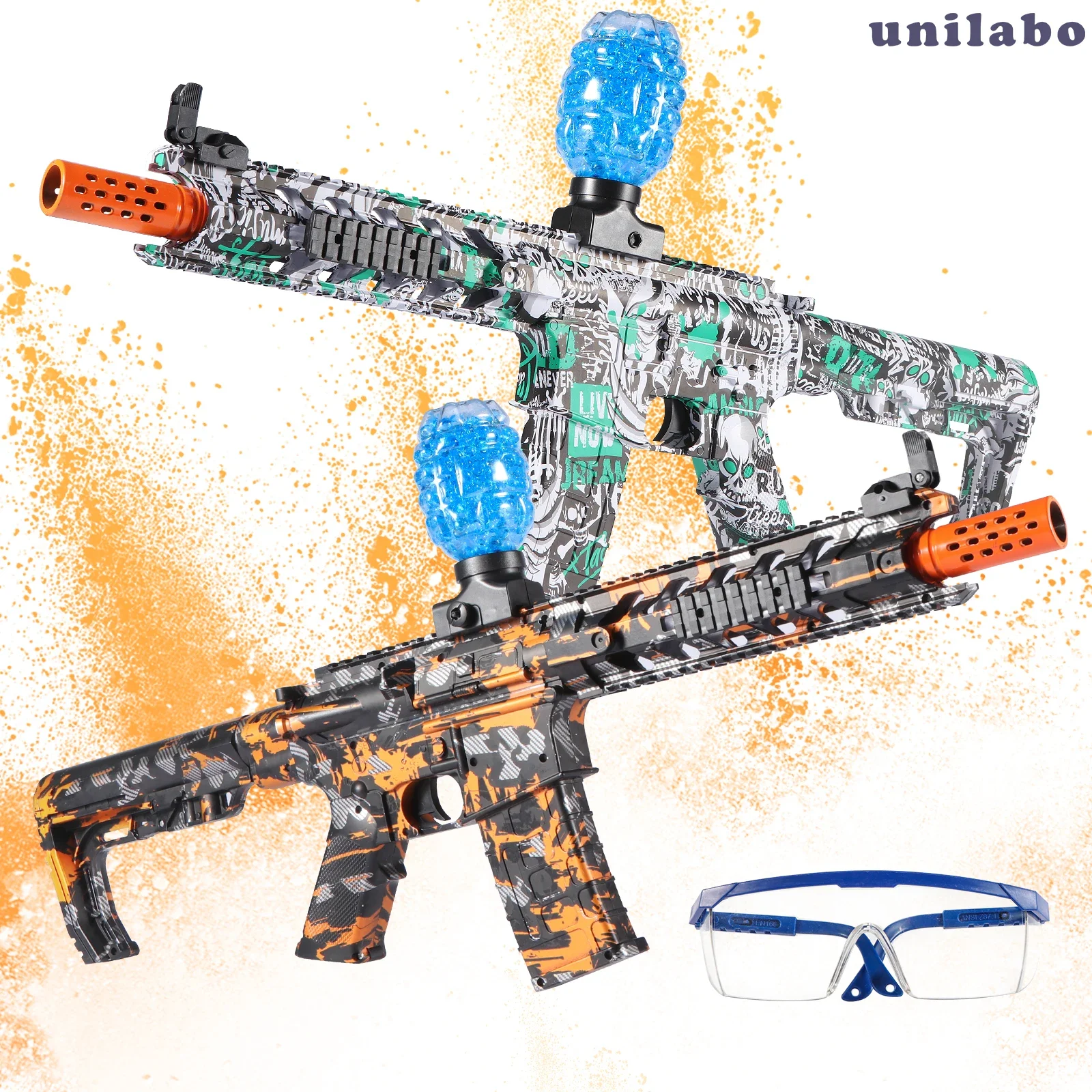 M416 Electric Blaster Gun Toys, Rechargeable, Automatic Outdoor Toys for Team Activities, Perfect Gift(Bullets Excluded)