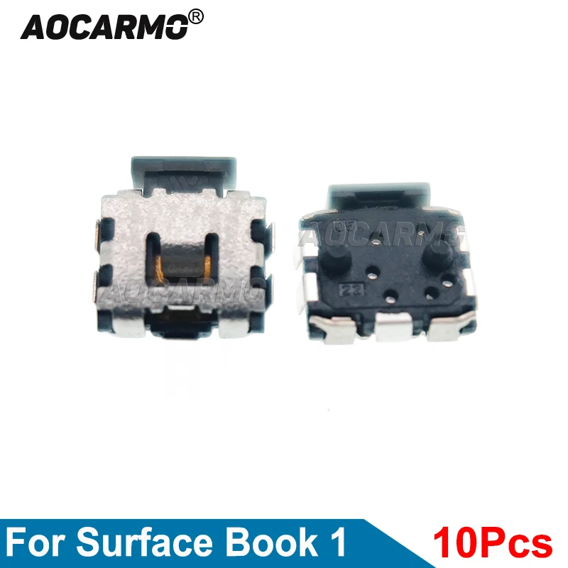 Aocarmo 10PCS For Microsoft Surface Book 1 BOOK1 Internal Button lock button Power on off Switch Button Replacement Part