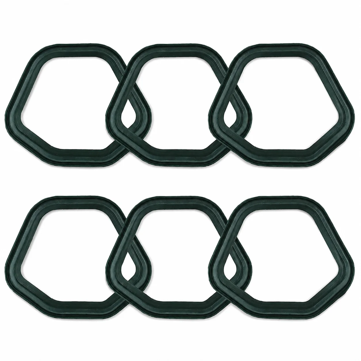 6X Valve Cover Gasket Set For Honda GX270 GX390 GX340 GX240 188F Generator Engine Replaces 12391-ZE2-020 010 000 Stens 475-450