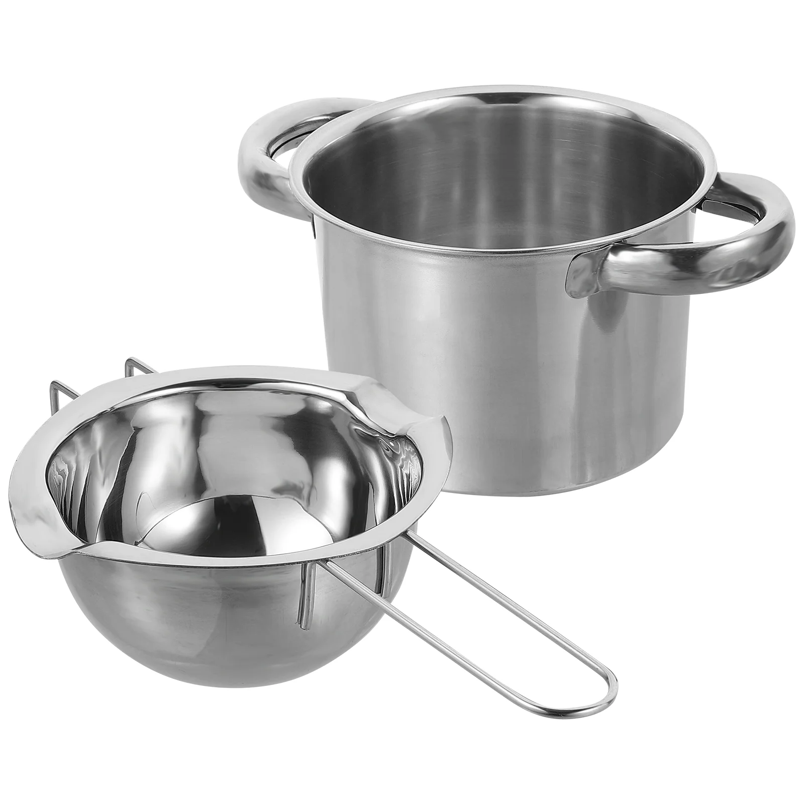 

Chocolate Melting Pot for Candy Making Stainless Steel Baking Mini Heater Double Boiler Cheese