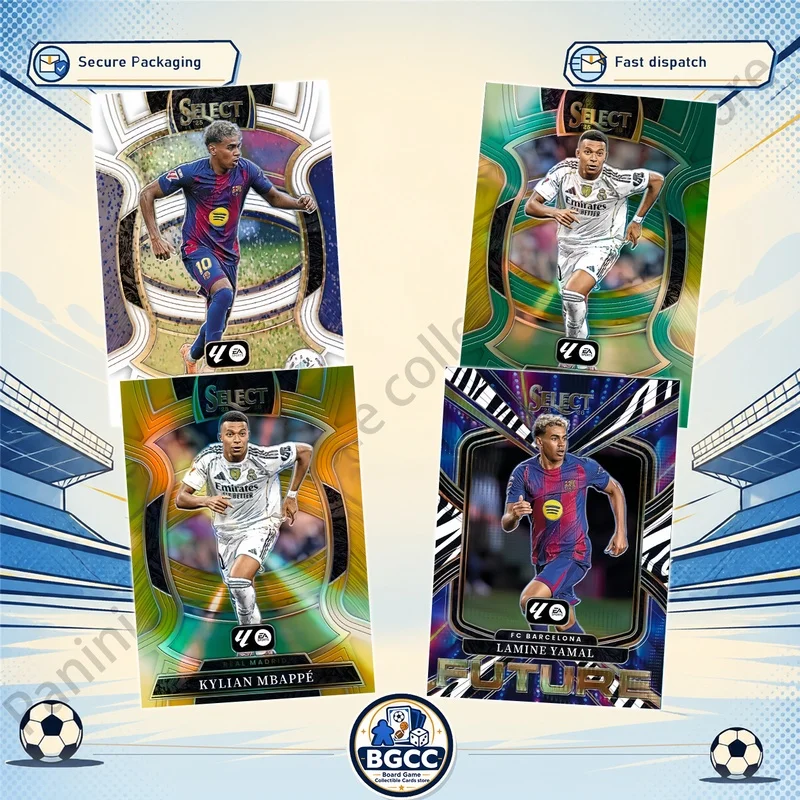 DIY Panini Homemade Football signature collection card FIFA World Cup Bellingham Mbappe Yamal Mezzanine series