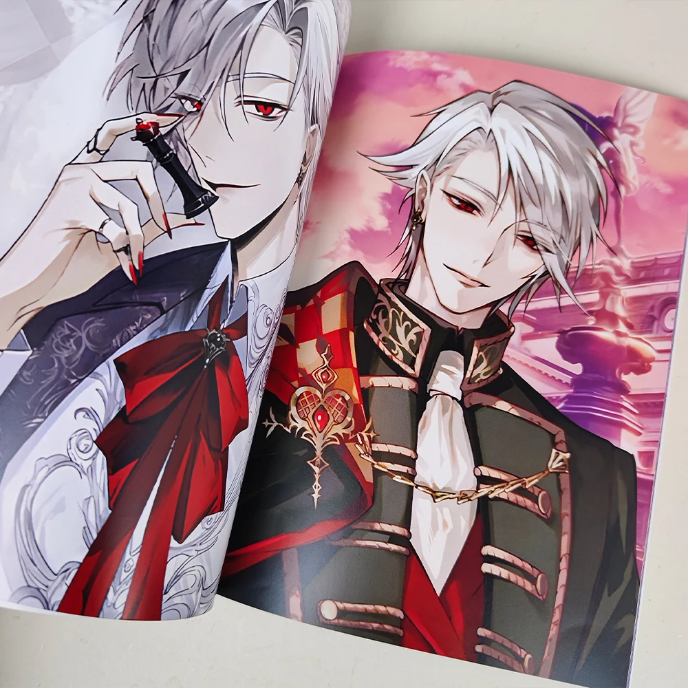 ikemen-villains-the-evil-love-blooming-in-the-dark-art-collection-book-illustrations-artwork-album-art-book-poster-postcards-b5