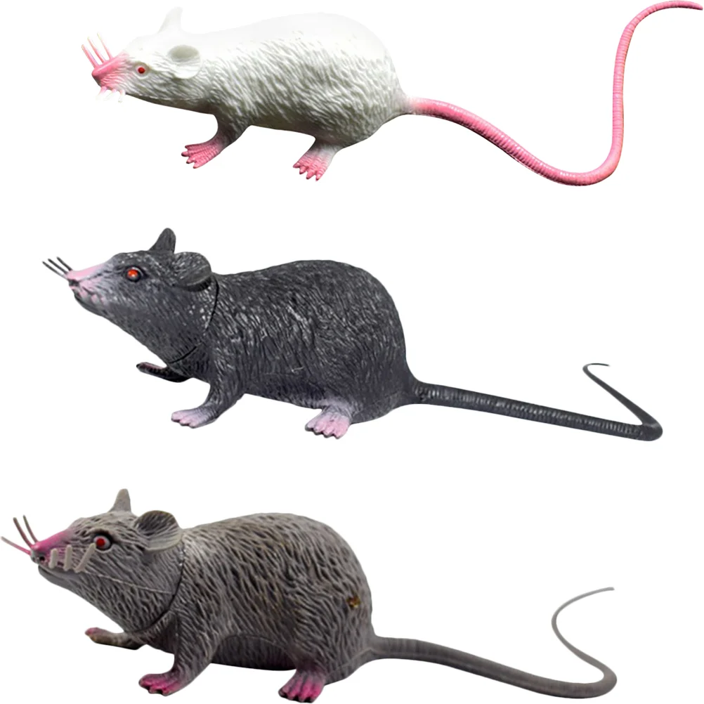 Simulation Mouse Fake Rat Rats Pranks Props Toy Tricks Spooky Realistic Mice Toys