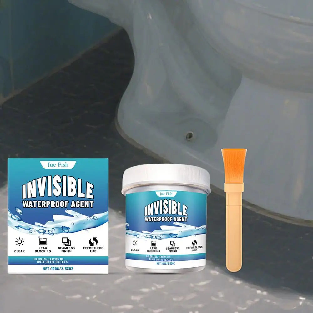 Waterproof Coating Sealant Agent Transparent Invisible Paste Glue Adhesive Repair Home Roof Bathroom Ultra-Strong Invisible