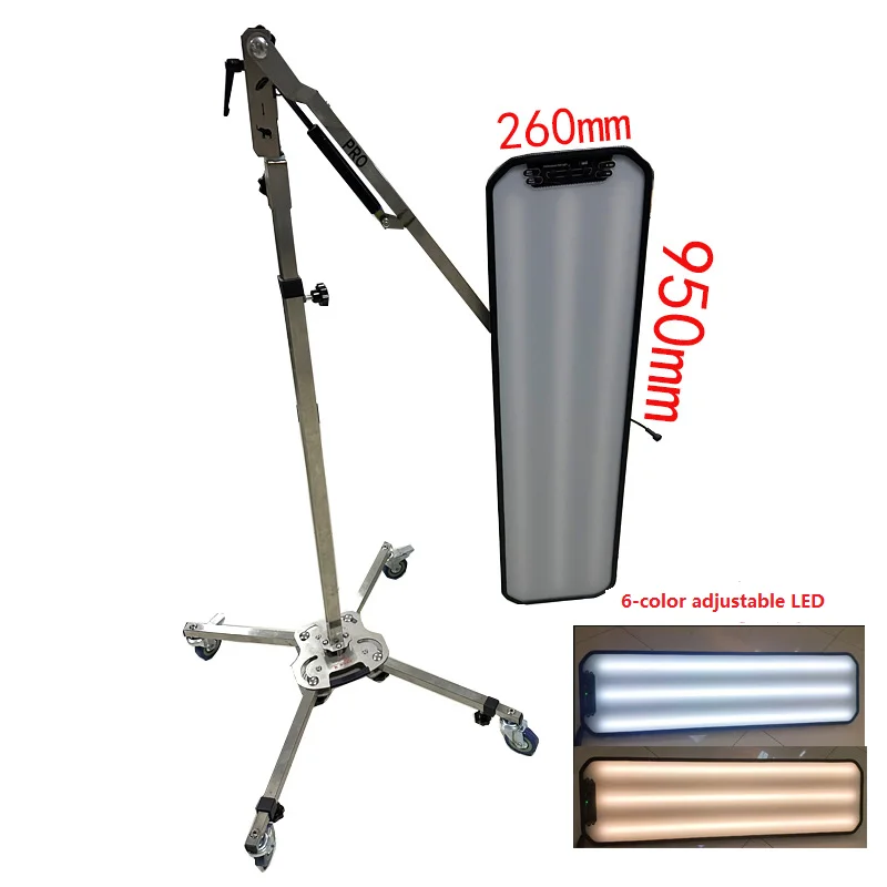95cm 26cm Heavy Duty Pdr Light Reflector Board Dent Repair Tools LED Light Reflection Board with Adjustable Holder Hand Tool