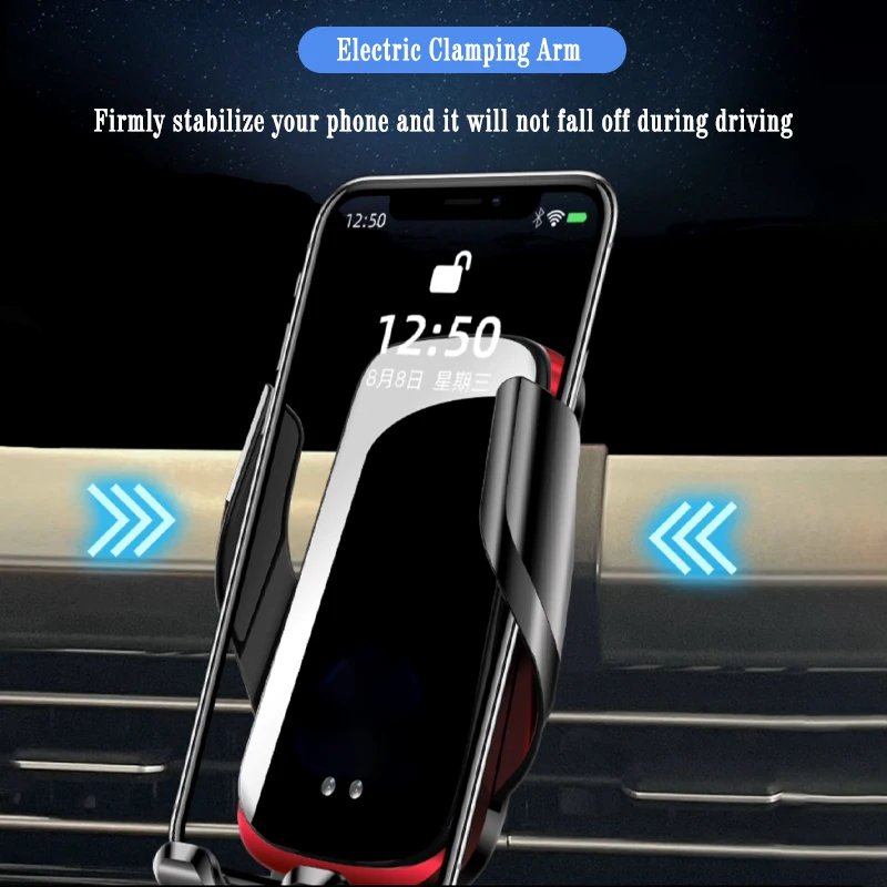 Car Wireless Charger Auto Mount Phone Holder For Volkswagen VW Tiguan Polo Golf Sportsvan GPS Navigation Air Outlet Clip Bracket