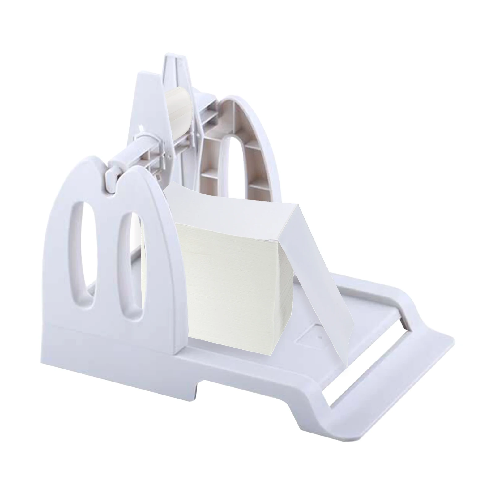 

Держатель этикеток для настольного термопринтера, 2 в 1: для рулонных и веерных этикеток, диспенсер для наклеек для упаковки посылок, съемный