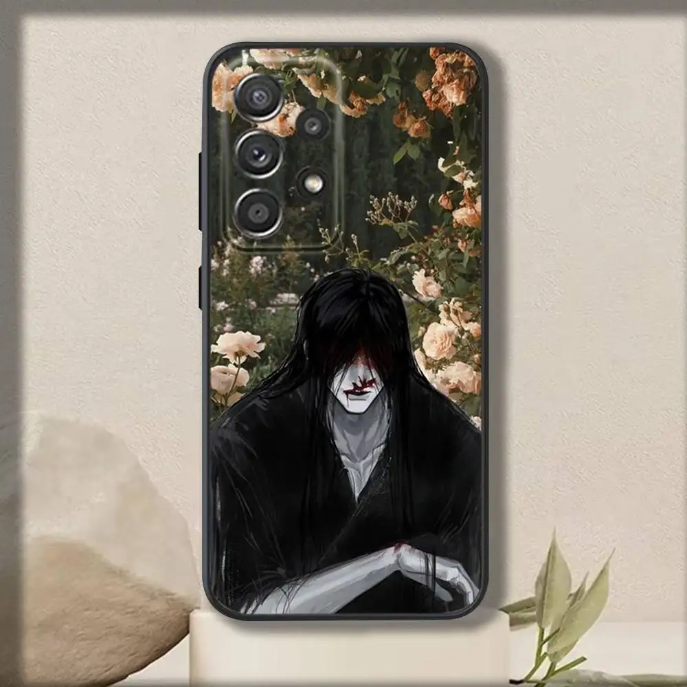 حافظة هاتف Homicipher Game Mr C-Crawlings لهاتف سامسونج S 25,24,23,22,30,21,10,9,Ultra,Plus,Lite,FE,4,5G حافظة سوداء ناعمة