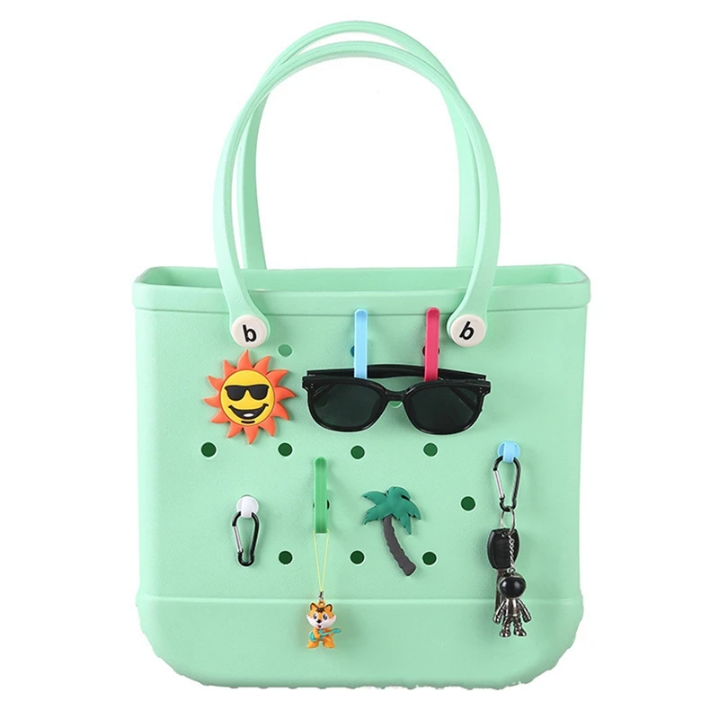 Gancio per accessori speciali per borse e adatto per inserire accessori su borse Bogg e borse da spiaggia