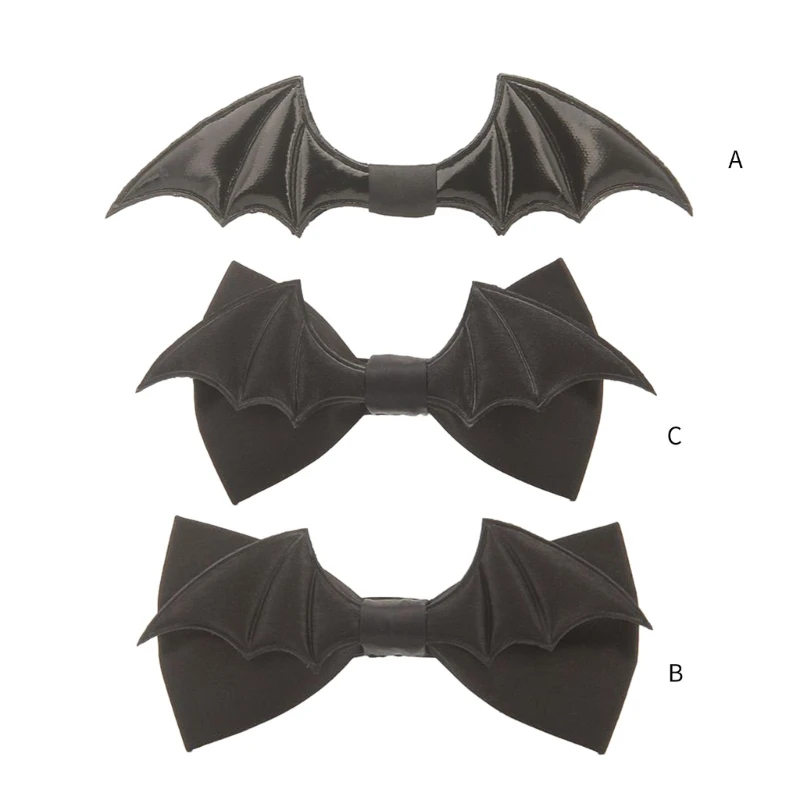 New Unisex Halloween Bowtie with Adjustable Strap Necktie Cosplay Costume