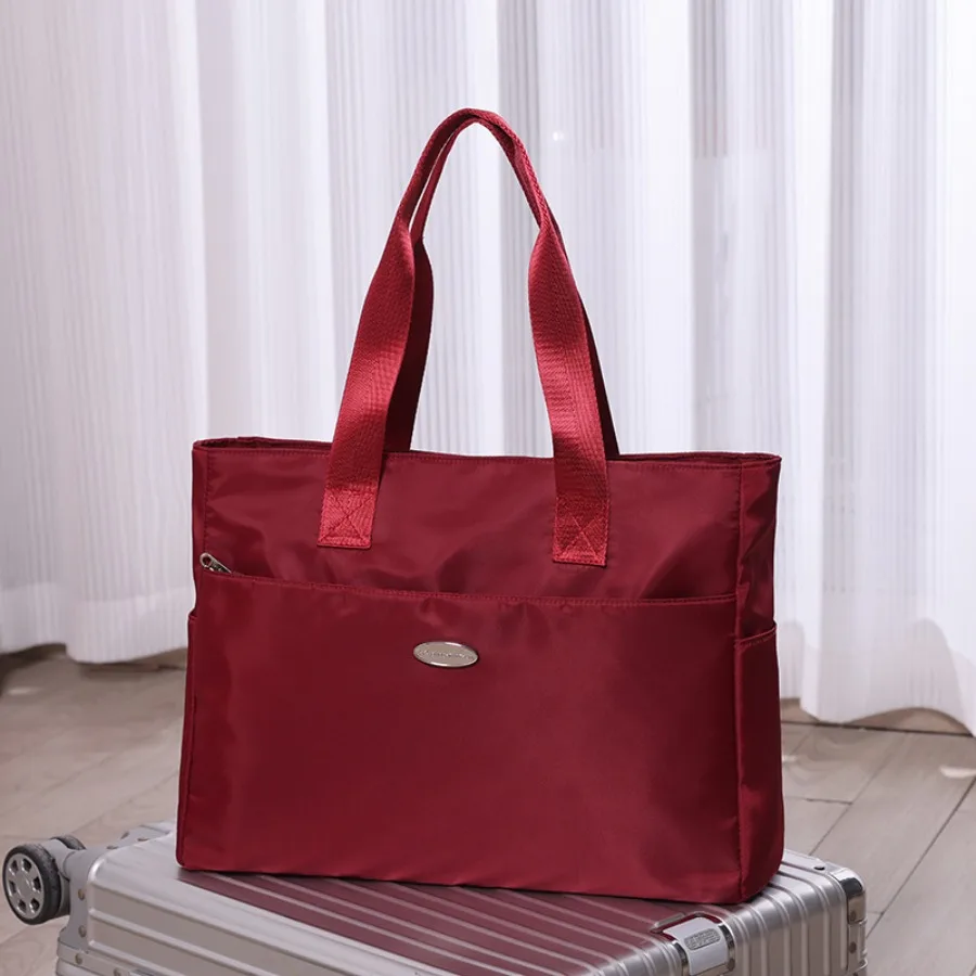 

【New style】Fashion business travel small luggage bag luggage storage bag travel bag men's travel bag women short distance light