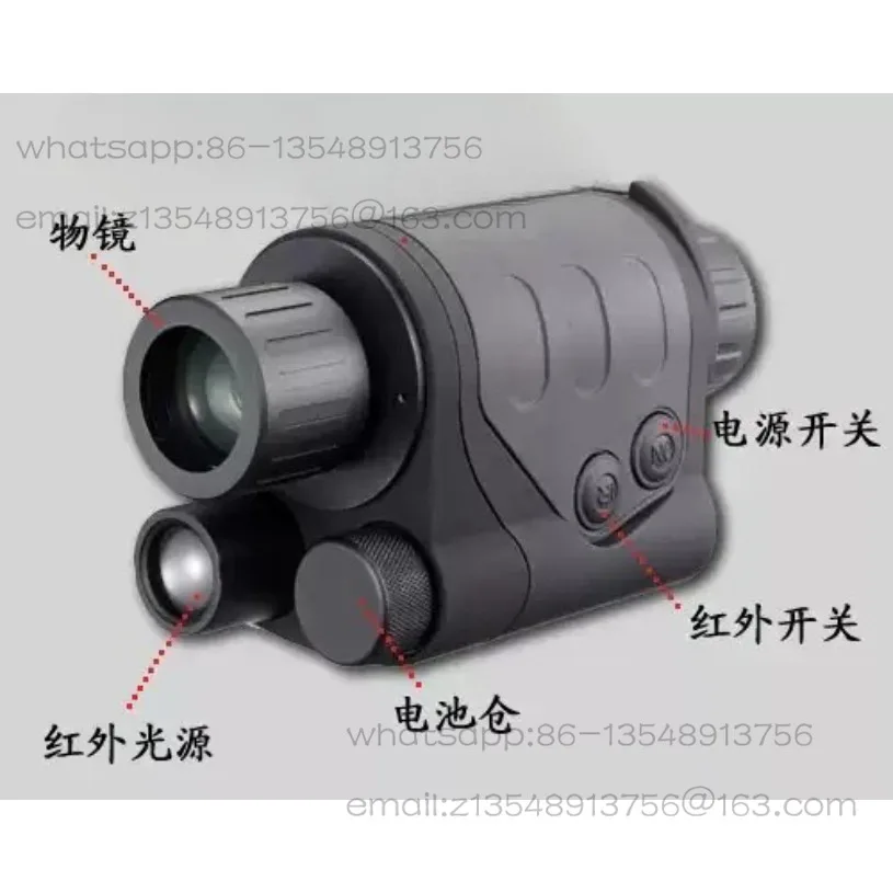 

Подлинный телескоп ночного видения шлема 1x24, 3-кратное инфракрасное ночное видение высокой четкости и низкой освещенности