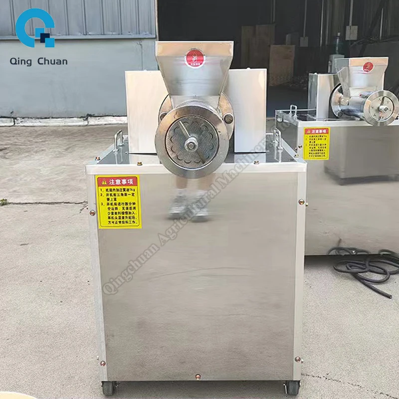 Automatische Krokante Macaroni Pasta Product Making Machine Spaghetti Conchiglie Extrudeermachine Rigatoni Bucatini Ditalini Machine