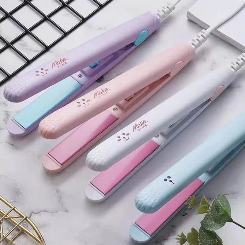 

Мини-портативный выпрямитель для волос, маленькая электрическая фанера для мужчин и женщин, волнистые утюжки для выпрямления волос, инструмент для моделирования