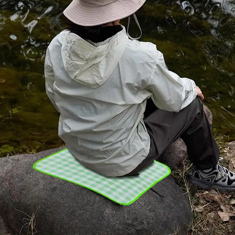 Camping Seat Cushion Waterproof Camping Seat Travel Cushion Portable Sitting Mat Seat Cushion For Outdoor Camping Hiking Picnic