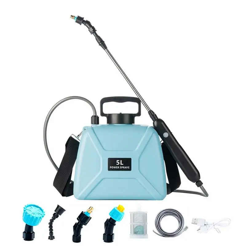 

Handheld Water Sprayer for Garden 5L Battery Powered Sprayer Electric Sprayer for Lawn Cleaning Rechargeable Automatic Atomizer