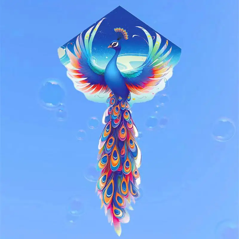 Dragon kite fly toys for children kite eagle launch outdoor playing beach kites paraglider kite rainbow wind kite cerf volant