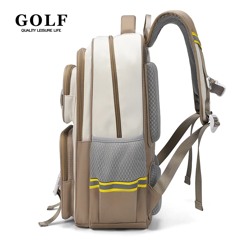 Mochilas escolares de GOLF, mochila primaria para niños, mochilas escolares grandes, mochila escolar para niños y niñas con múltiples bolsillos