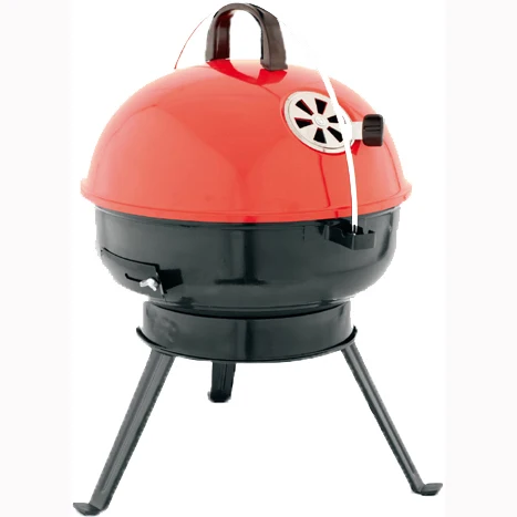 Potable Table Top Kettle Charcoal BBQ Grills with Folding Legs