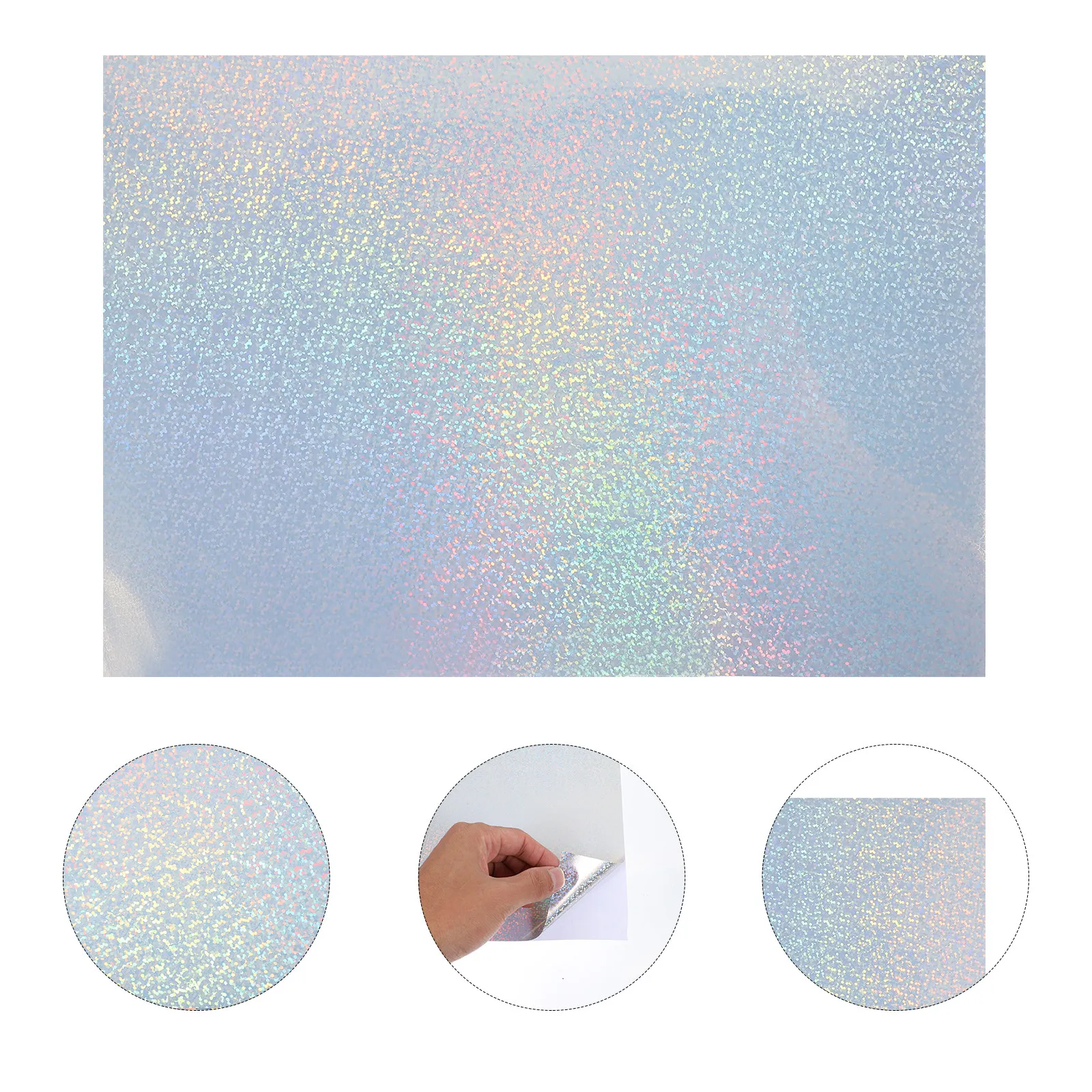 

Голографические самоклеящиеся виниловые наклейки для печати, водонепроницаемые стикеры для кружек, автомобилей, книг, баннеров, DIY-поделок, виниловые листы